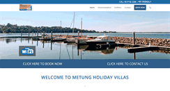 Desktop Screenshot of metungholidayvillas.com